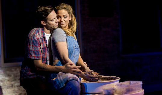 Andy Moss and Sarah Harding. Photo: Matt Martin
