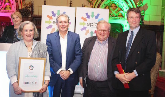 Epic Awards 2016 Scotland winners – alter:nativity. Photo: Voluntary Arts