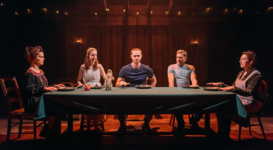 Frances Thorburn, Sarah Miele, Andrew Rothney, John Michie, Blythe Duff. Photo by Michaela Bodlovic