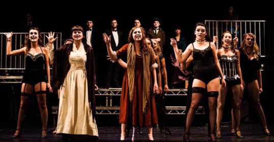 Lydia Carrington, Lucy Dinozzi, Brett McCarthy Harrop, Mimi Joffroy, Caili Crow and Abi Stirling. Photo Erica Belton