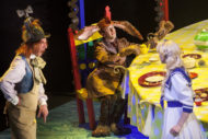 00 2. Tam Dean Burn as the Mad Hatter, David Carlyle as the March Hare, and Jess Peet as Alice. Photo credit Drew Farrell copy