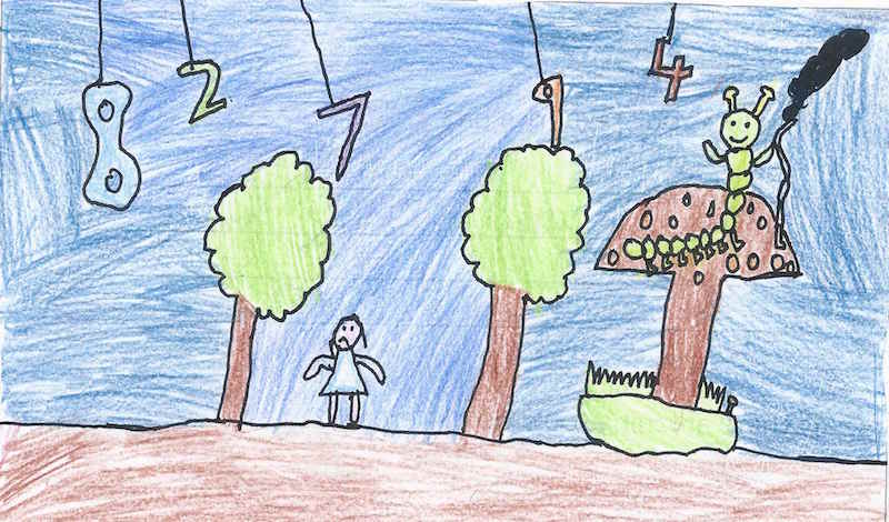 Alice and the Caterpillar by Mackenzie