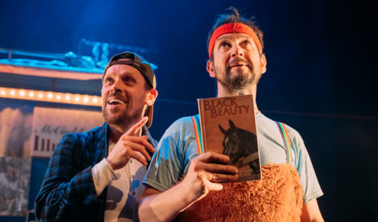Andy Cannon and Andy Manley. Pic: Mihaela Bodlovic