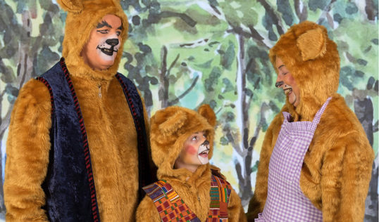 Gordon Braidwood, Charlie Verity and Helen Hammond. Photo Graham Bell 