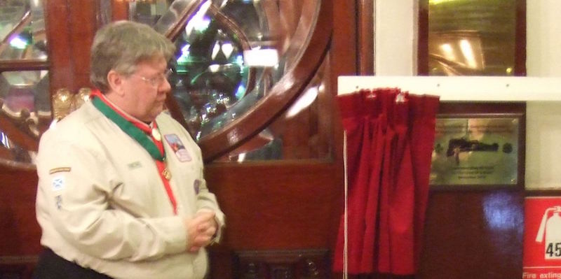 Unveiling the 50th Anniversary Plaque copy