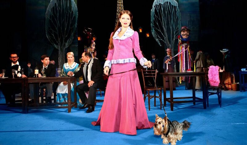 La Bo Musetta and Dog