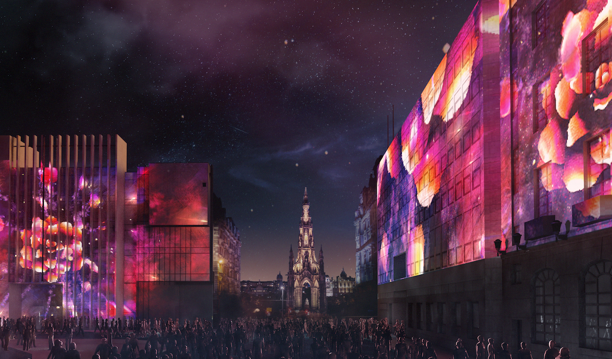 Standard Life Opening Event Bloom Visualisation 1 by 59 Productions