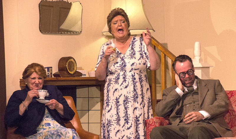 Lyzzie Dell, Irene Beaver, Alistair Brown. Pic Ian McNaught