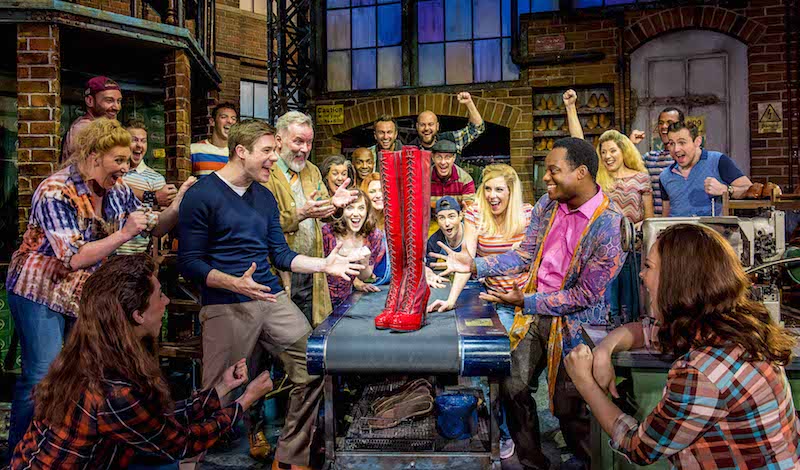 Kinky Boots London Company 2017-2018. Pic Matt Crockett