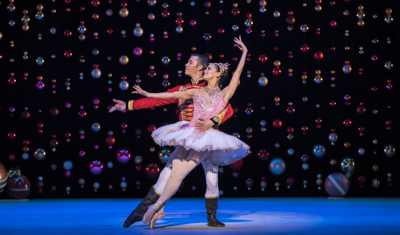 Sophie Martin and Christopher Harrison – V2 in Scottish Ballet’s The Nutcracker – Picture by Andy Ross