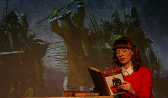 Tori Burgess in Margaret Saves Scotland. Pic: Leslie Black