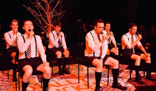 B**ch of Living — with Thomas McFarlane, Cameron Kirby, Josef Lawrence, Fraser Shand, David Llewellyn and Kieran Hennigan.