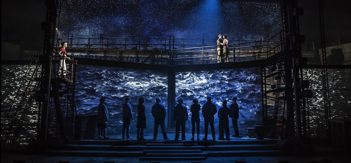 The Last Ship projections by 59 Productions (c) Pamela Raith