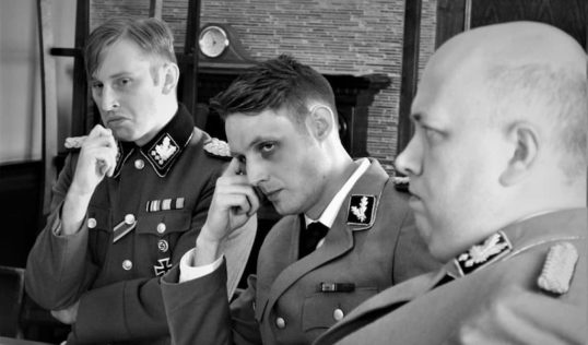 RFT's Conspiracy in rehearsal. Pic Andrea Linhova