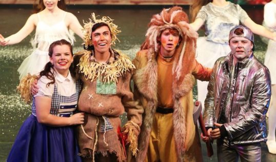 Sarah Kerr, Matthew Steel, Matthew Taylor and Jamie Duffy. Pic Beyond Broadway Productions. 