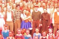 The Wizard of Oz principal cast. Pic Beyond Broadway Productions.
