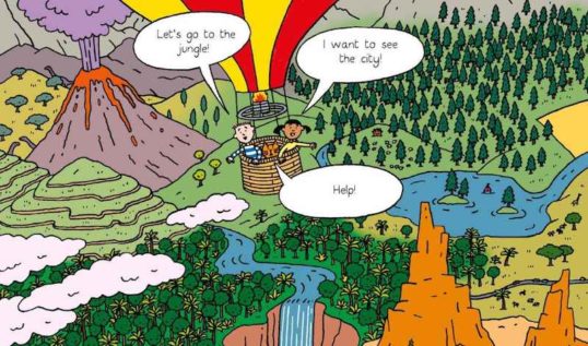 Where would you go? An image from You Choose.
