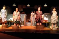 The Steamie Leitheatre Edfringe 2018 Alix Spinks, Alison Kennedy, Phyllis Ross and Sally Pagan. Pic Marion Donohoe