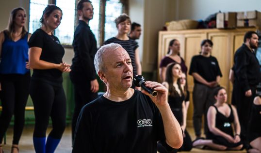 Anthems in rehearsal. Pic EMT EdFringe 2018 Edinburgh Music Theatre
