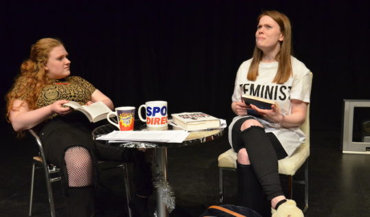 Catriona Bone and Hannah Barretto Nitro Glass Knuckles EdFringe 2018