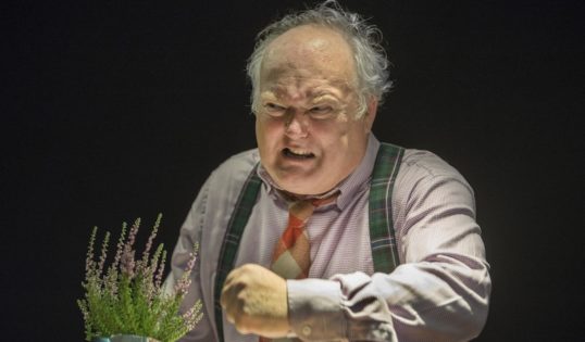 Christopher Craig in The Laird's Big Breaxit Actors Company Scottish Storytelling Centre EdFringe 2018 Pic Douglas Robertson Photography Christopher Craig in The Laird's Big Breaxit Actors Company Scottish Storytelling Centre EdFringe 2018 Pic Douglas Robertson Photography