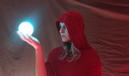 Those Worrisome Sleeps RFT EdFringe 2018 Danielle Farrow. Pic Robin Osman
