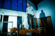 Fraser MacRae (Adzio). Strange Town - Dr Korczak's Example - Fri 3 August 2018 - St John’s, Edinburgh (© photographer Andy Catlin www.andycatlin.com)