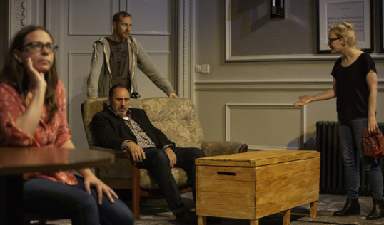 You Remind Me of You Arkle EdFringe 2018 Hannah Fitzpatrick, Cameron Orr, Jamie Stewart and Kerri Clarence. Pic: Arkle Theatre Company