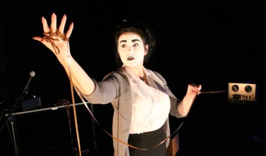 Hymns for Robots Noctium Theatre EdFringe 2018 Jessie Coller. Pic Noctium Theatre