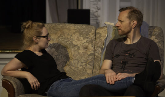 You Remind Me of You Arkle EdFringe 2018 Kerri Clarence and Jamie Stewart. Pic: Arkle Theatre Company