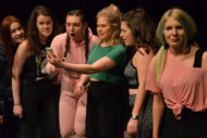 Sob Story Pretty Knickes EdFringe 2018 Lana Pheutan, Claire Docherty, Niamh Kinane, Becky Niven, Mhairi McCall, Sarah Dingwall. Pic Iain Davie