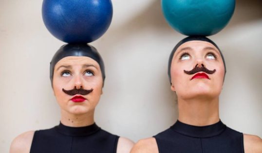 Lucille and Cecelia EdFringe 2018 Chloe Darke and Susannah Scott. Pic: Bang Average