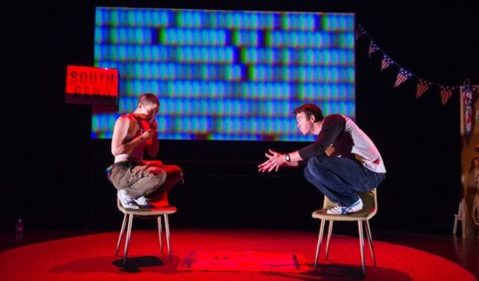 Jess Chanlieu and Martin McCormick in South Bend, credit Tommy Ga-Ken Wan