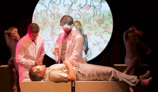 A scene from The Mould That Changed the World. Pic Robert Taylor