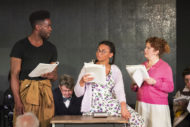 Doctors of Philosophy: Okorie Chukwu, Lois Chimimba and Sally Reid. Pic Suzanne Heffron
