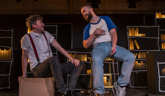 Pierce Reid and Matthew McVarish in Love Song to Lavender Menace. Photo credit - Aly Wight.