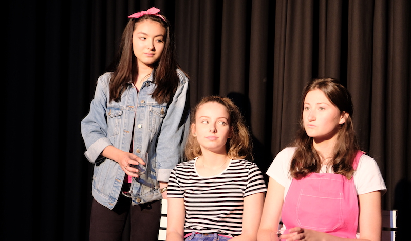 Skirt – Chloe Pollock (viv), Clara Doherty (ellie), Leanne Bell (bea)