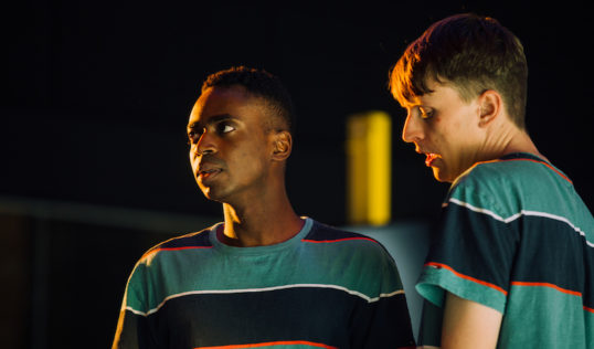 The End of Eddy Unicorn Theatre and Untitled Projects for the EIF. Kwaku Mill and Alex Austin. Pic: Ryan Buchanan
