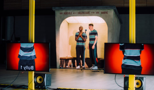 The End of Eddy Unicorn Theatre and Untitled Projects for the EIF. Kwaku Mill and Alex Austin. Pic: Ryan Buchanan