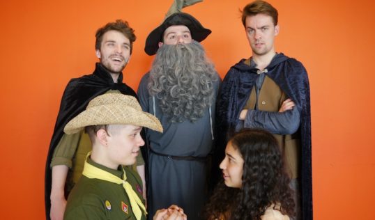 The Fellowship. Pic Broadsword Theatre