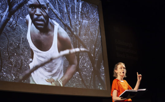 The Life and Times of Michael K at Edinburgh International Book Festival Pic Robin Mair