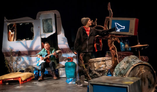(1) Frozen Charlotte & Stadium Rock NESTS by Xena Marwick, Directed by Heather Fulton, Cast David McKay (The Father), Ashleigh More (The Boy), Photo credit Mihaela Bodlovic
