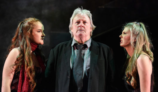 Eleanor House , Charles Lawson and Dani Heron. Pic: Robert Day