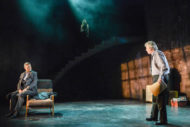 Cathy Tyson as Siobhan Clarke & Charles Lawson as Rebus in Rebus: Long Shadows. Pic: Robert Day