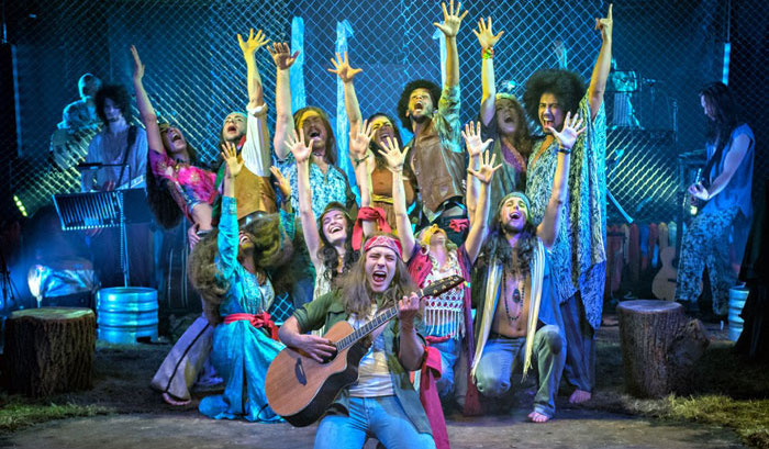 Hair at the Hope Mill Theatre, Manchester. Pic Anthony Robling