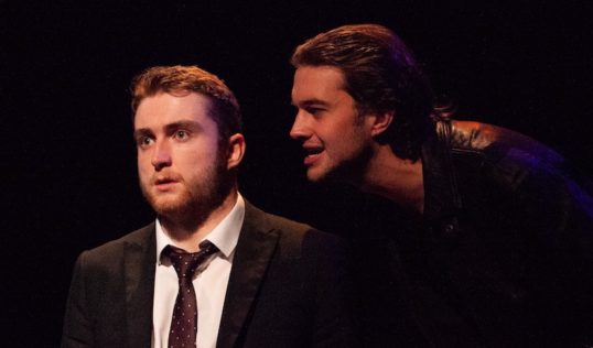 Cyprus Avenue by David Ireland Bedlam Theatre October 2018 Peter Morrison, Jacob Baird. Pic Erica Belton