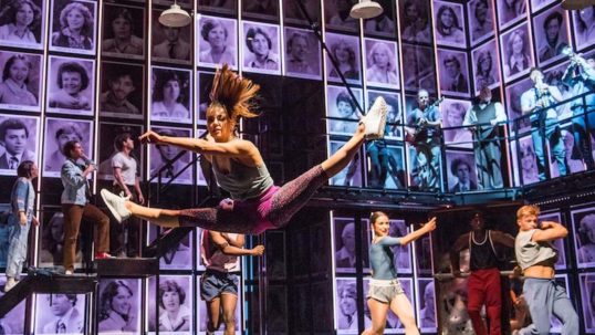 The cast of Fame The Musical. Pic: Tristram Kenton