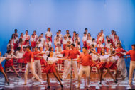 First look at a scene from the Edinburgh Gang Show 2018 on-stage dress rehearsal. Pic: Ryan Buchanan Photography.