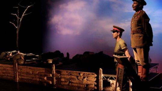 A scene from Captivate's 2014 production of Oh! What A Lovely War. Pic: Captivate Theatre.