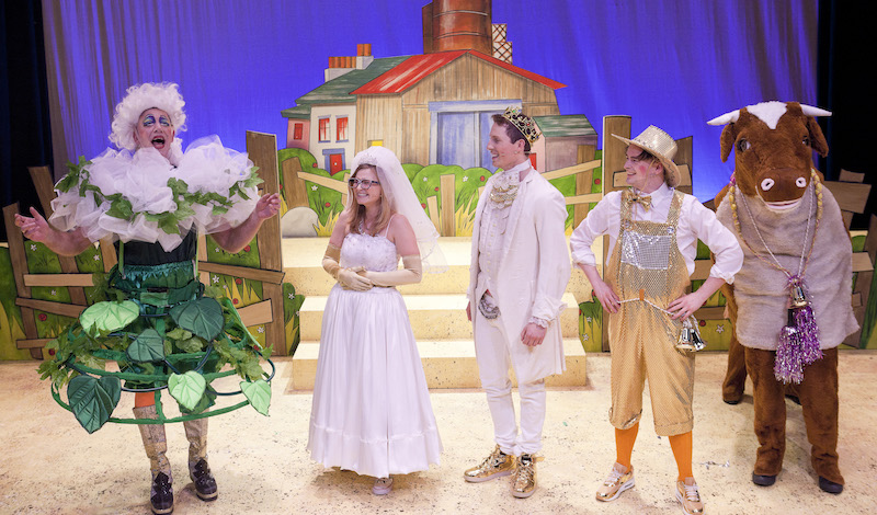 Wedding. Graham Crammond (Dame) Eilidh Weir ( Jilly) Ewan Petrie (Prince) Ross Donnachie (Jack) Hayley Keating & Sean O’Brien (Daisy the Coo)